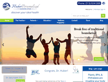Tablet Screenshot of huberpm.com